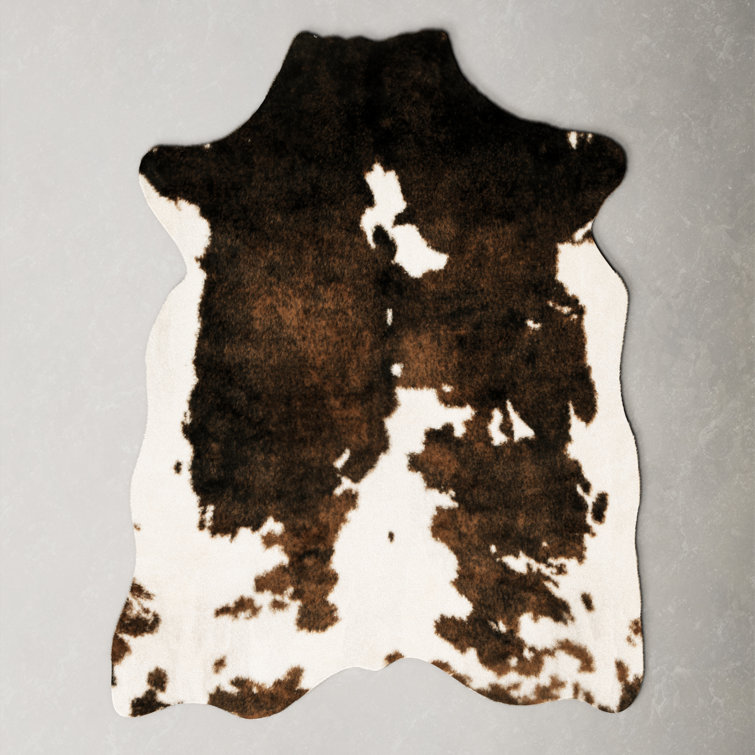 Epic Faux Cowhide Beige/Brown Area Rug & Reviews AllModern